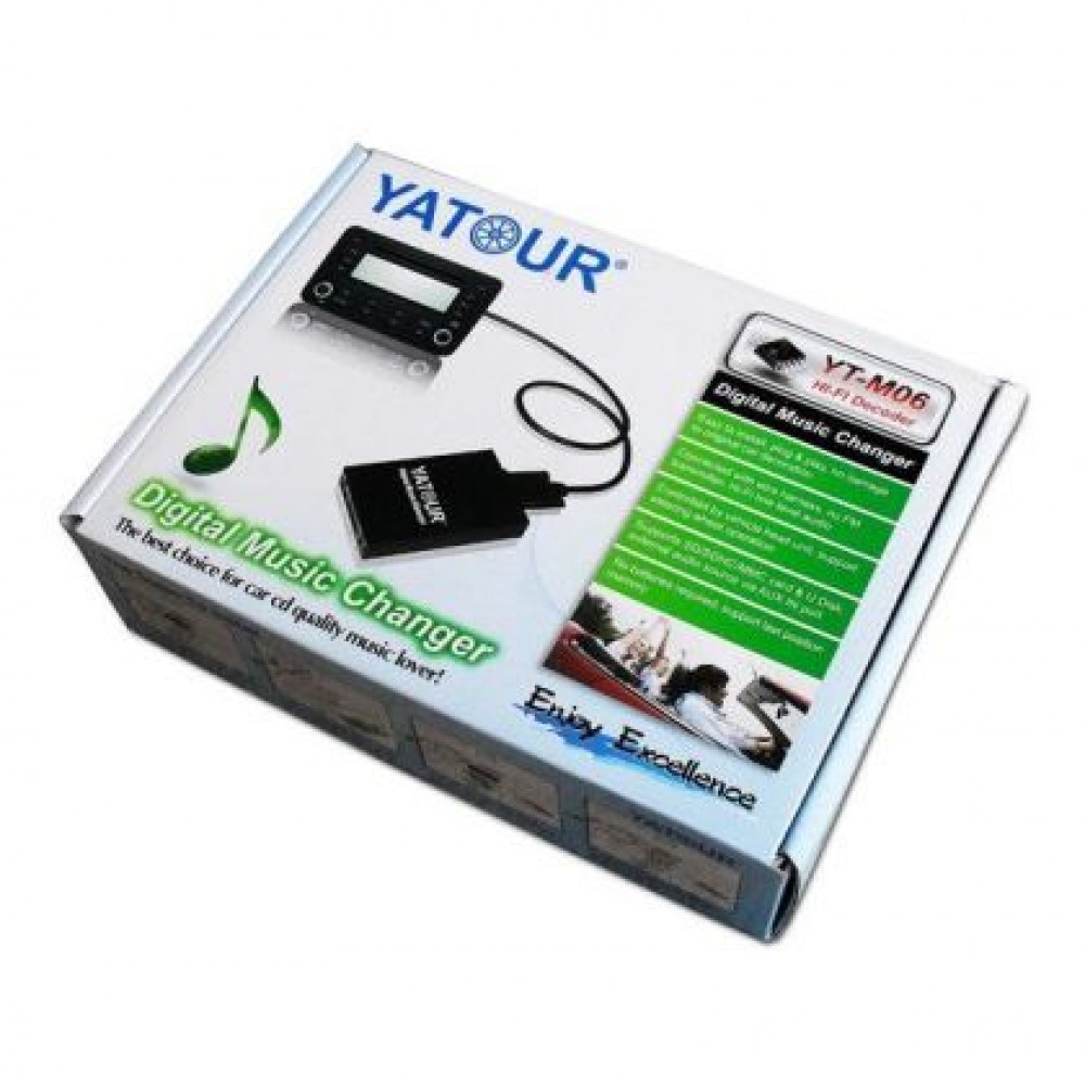 USB / MP3 audio inteface CITROEN C3,C5,C8, PICASSO, XSARA / PEUGEOT 106,206,207,307,406,407,607,806,807 до 2005г. - с 8 пинов порт