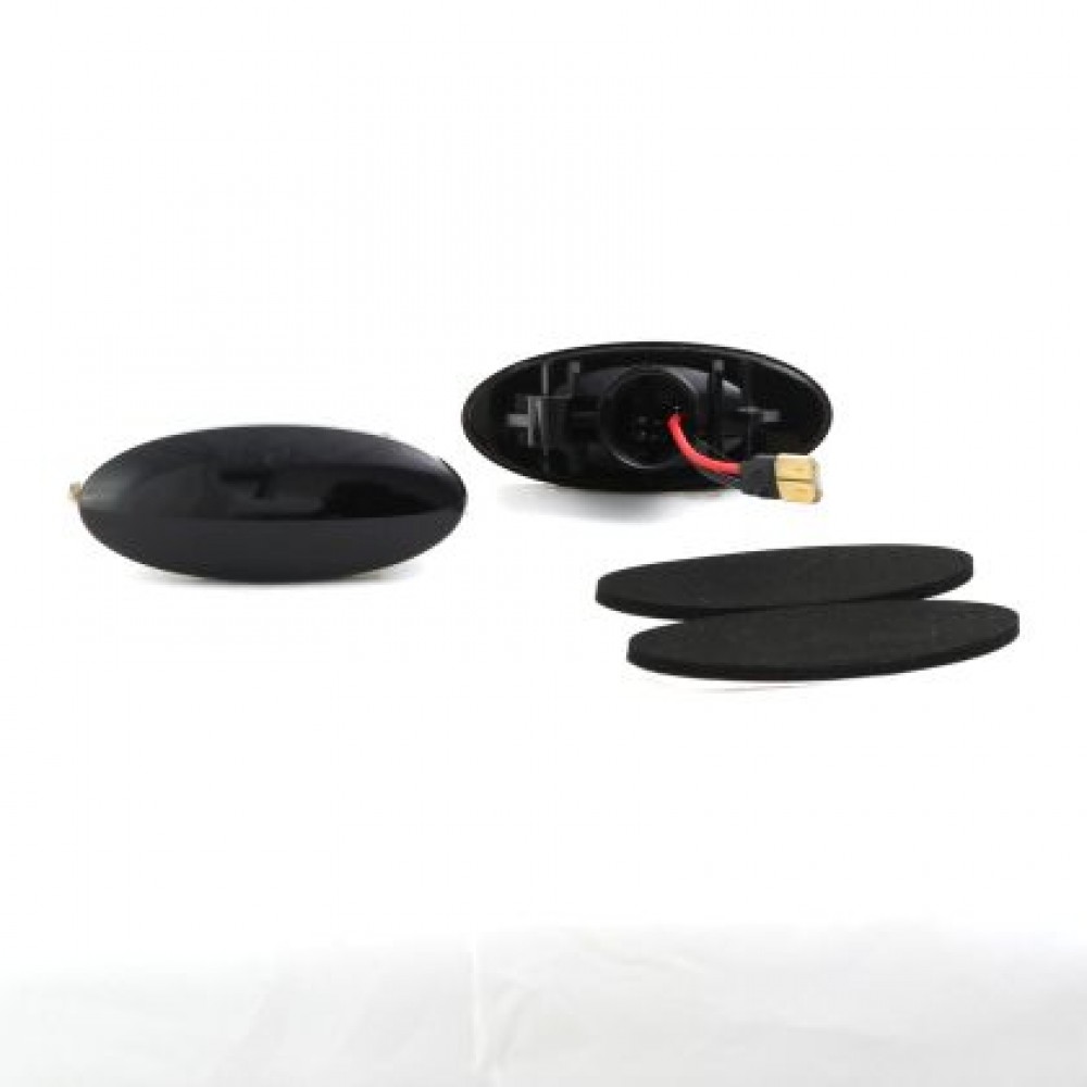 Диодни мигачи за калник за Toyota Auris, Rav4, Yaris (2006-2010) - опушени с бягащ мигач