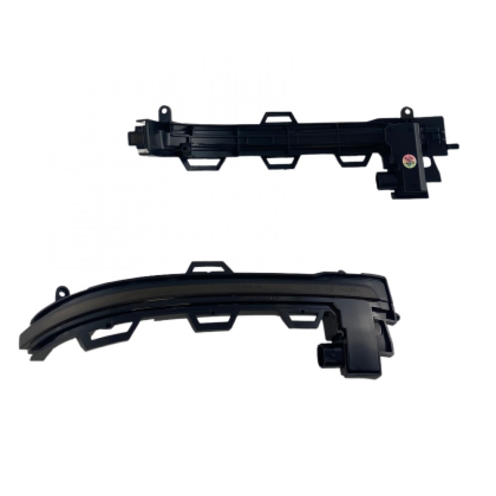 Диодни мигачи за странични огледала за BMW 5 X3 F25 (2012+), X4 F26, X5 F15, X6 F16 (2015+) - опушени с бягащ мигач