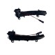 Диодни мигачи за странични огледала за BMW i3, X1 E84, E90, F20, F21, F22, F23, F30, F31, F34, F32, F33, F10, F11, F07, F01, D02, D04 (2011-2019) - опушени с бягащ мигач