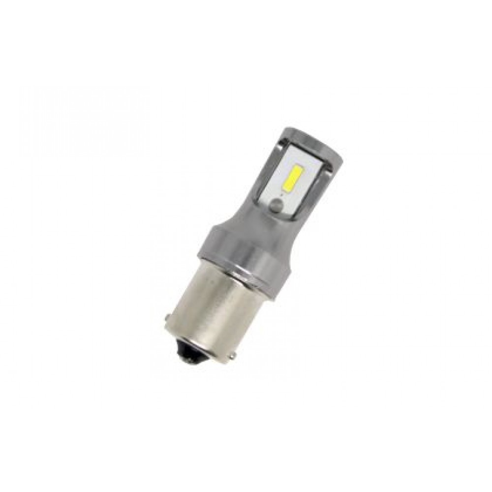 Диодна крушка BA15S с 2 1860 chip super bright диода с Canbus- единична светлина Бял