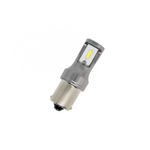 Диодна крушка BA15S с 2 1860 chip super bright диода с Canbus- единична светлина Бял
