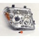 Кристални фарове за Nissan Navara / Pathfinder (2005-2009) - хром