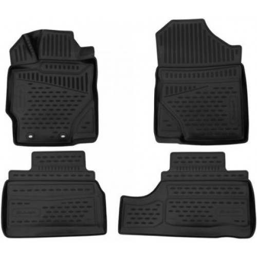 3D Гумени стелки за TOYOTA Yaris (2011-2018) 4 pcs.