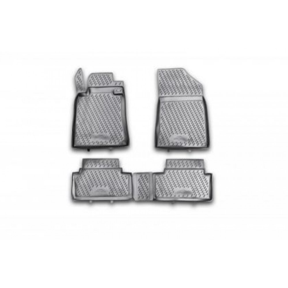 3D Гумени стелки за PEUGEOT 508 (2012-2017) - 4 pcs.
