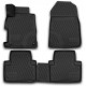 3D Гумени стелки за HONDA Civic IX (2012-2015) - седан - 4 pcs.