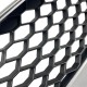 Решетка без емблема AUDI TT (1998-2005) - RS LOOK - хром