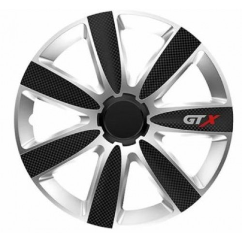 Тасове за джанти Versaco GTX CARBON Black/Silver - 15