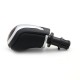 Топка за скоростен лост за VW Golf 5 / 6 / 7 / Scirocco / Jetta / Eos с 6 скорости - черна / силвър