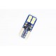Диодна крушка Т10 с 8 smd 3030 12-30V - Canbus