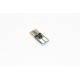 Диодна крушка Т10 с 8 smd 3030 12-30V - Canbus