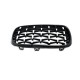 Решетки за BMW X5 F15 / X6 F16 (2013+) - Гланц - Diamond design - хром / черно