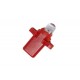 Лед крушки тип B8.3D 12V / 2W червен