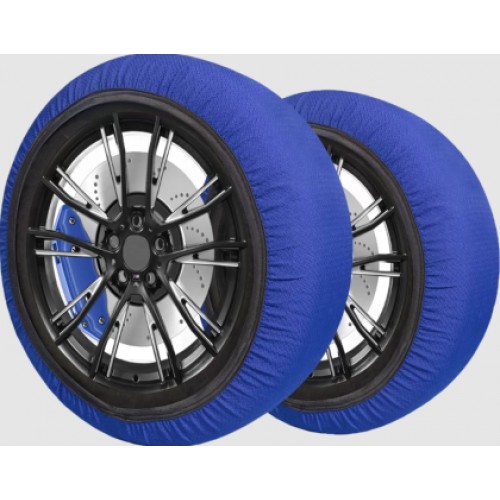Текстилни вериги за сняг Streetech - син цвят - размер XL - 2бр.