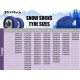 Текстилни вериги за сняг Streetech Pro Series - бял цвят - размер L - 2бр.