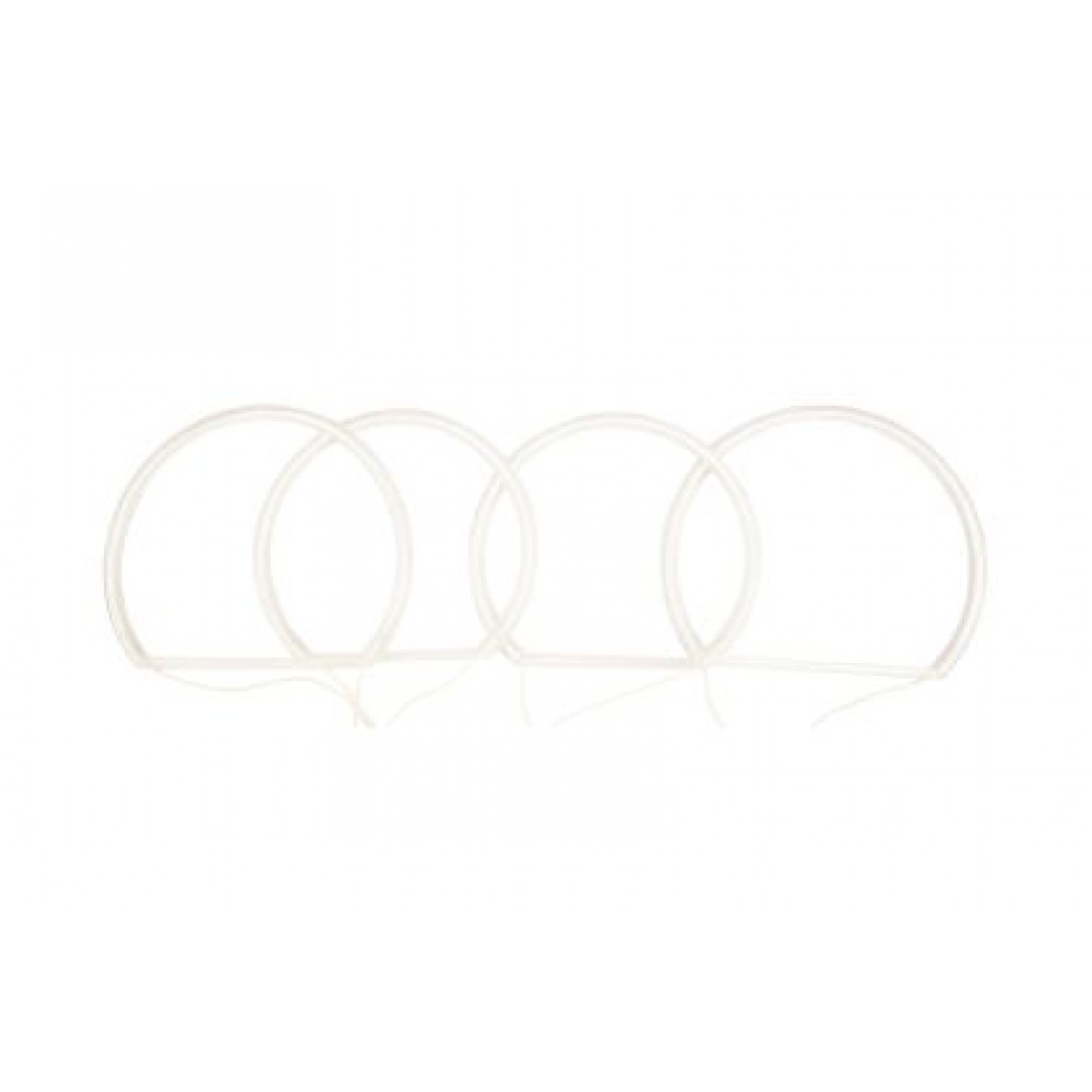 Ангелски Очи CCFL за BMW E46 седан, комби (1998-2005) / купе (1998-2003) с 4 големи ринга по 144mm - Бял цвят