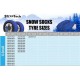 Текстилни вериги за сняг Streetech - син цвят - размер XS - 2бр.