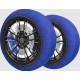 Текстилни вериги за сняг Streetech - син цвят - размер XS - 2бр.
