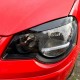 Вежди за фарове Volkswagen Polo (2005-2009)  - черен гланц