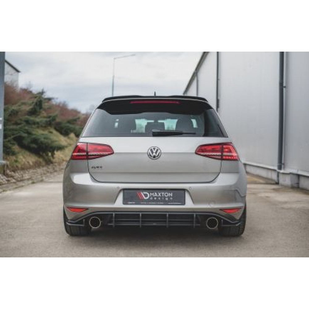 Дифузер за задна броня за Volkswagen Golf 7 - GTI V2 Style