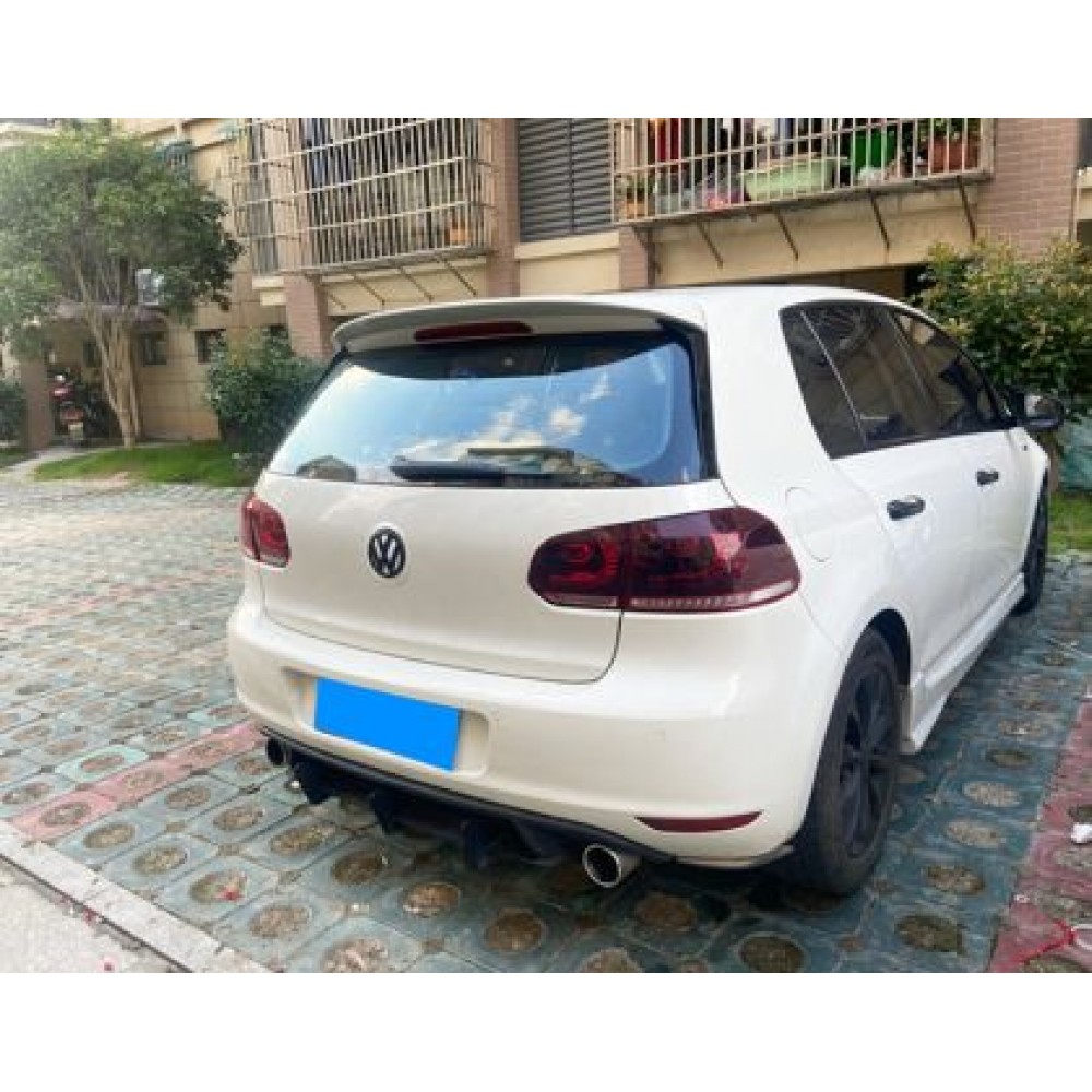 Спойлер антикрило за Volkswagen Golf 6 (2008-2013) - черен гланц