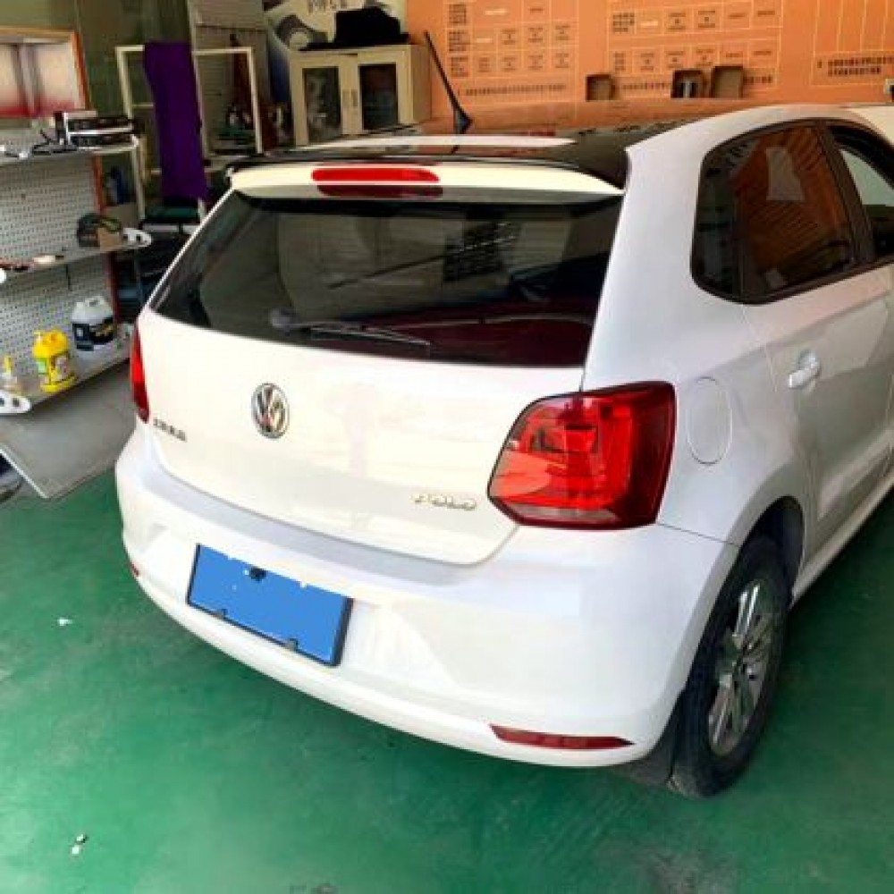 Спойлер антикрило за Volkswagen Polo (2011-2017) - черен гланц