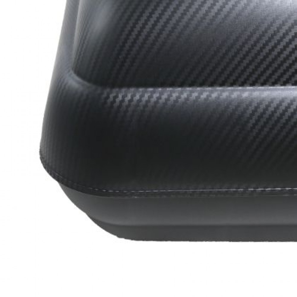 Автобокс Art Plast 133x77.8x34.5cm с ключ, 320 литра - черен карбон