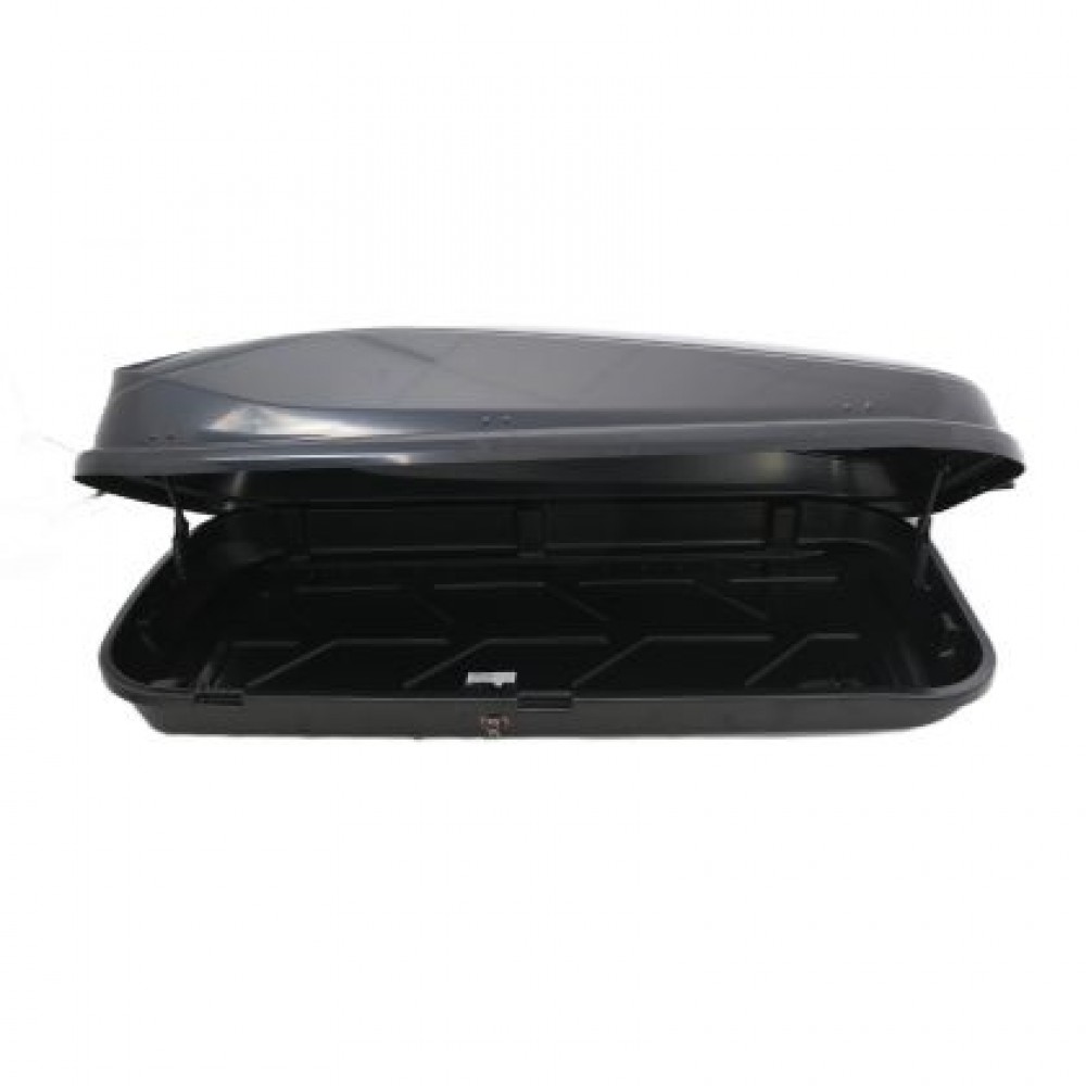 Автобокс Junior Easy 180x78x40cm с 85 mm крепежи, с ключ, 430 литра - черен гланц