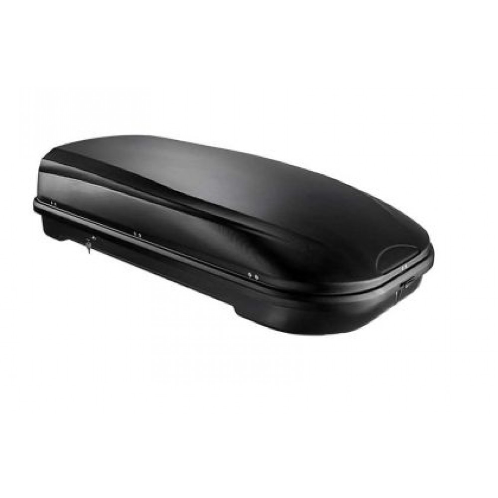 Автобокс Junior Easy 198x78x40cm с 85 mm крепежи, с ключ, 480 литра - черен