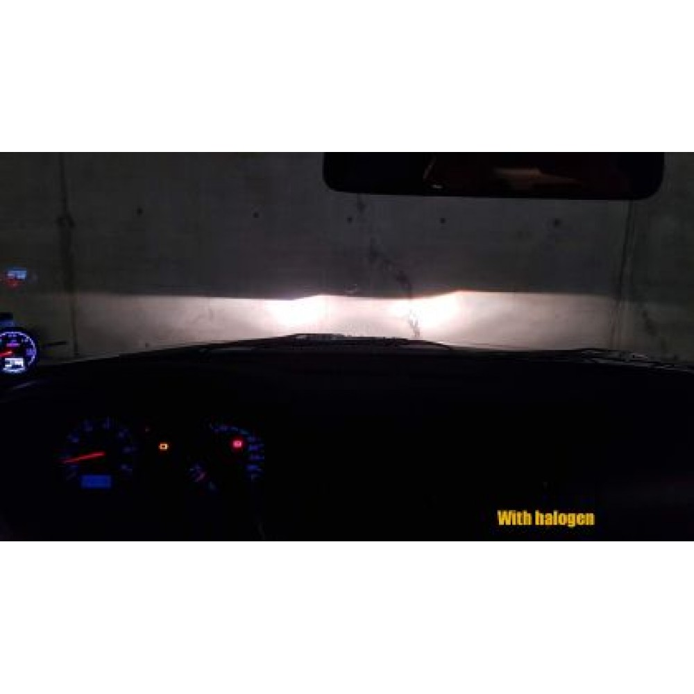 Би Лед крушки - Bi-Led система H4 Streetech модел STN1 за фарове - 170 000 Лукса, 65W - Canbus 6000K - 1700% повече светлина