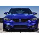 Предна Броня за BMW F30 (2011-2019) - M3 с лип спойлер - без отвори за парктроник, с отвори за халогени