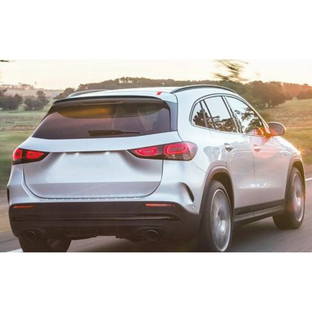 Спойлер антикрило за Mercedes GLA X157 (2020+) AMG - черен гланц
