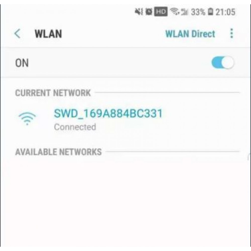 WiFi Камера за задно виждане за телефон за бус, камион, кемпер - с  18 ярки диода - модел 2