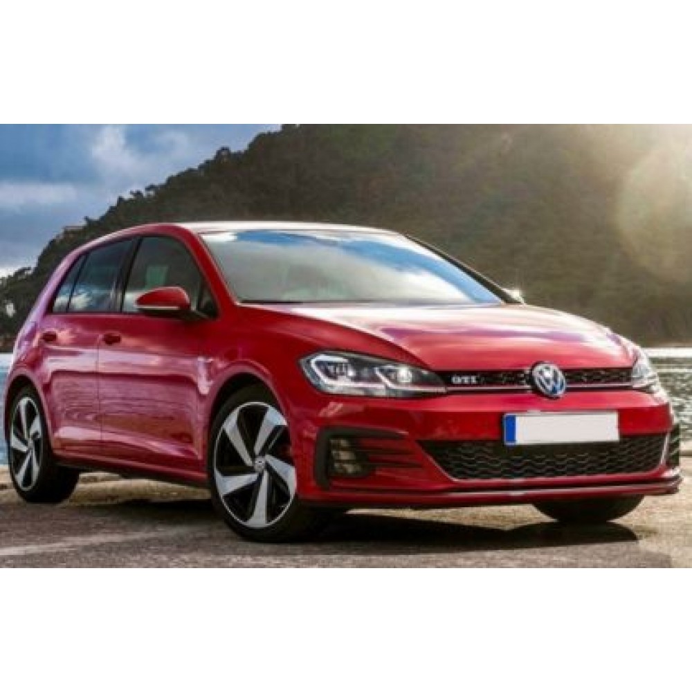 Предна броня за VW Golf 7 (2011-2016) - GTI с решетка и лед халогени
