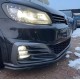 Предна броня за VW Golf 7 (2011-2016) - GTI с решетка и лед халогени