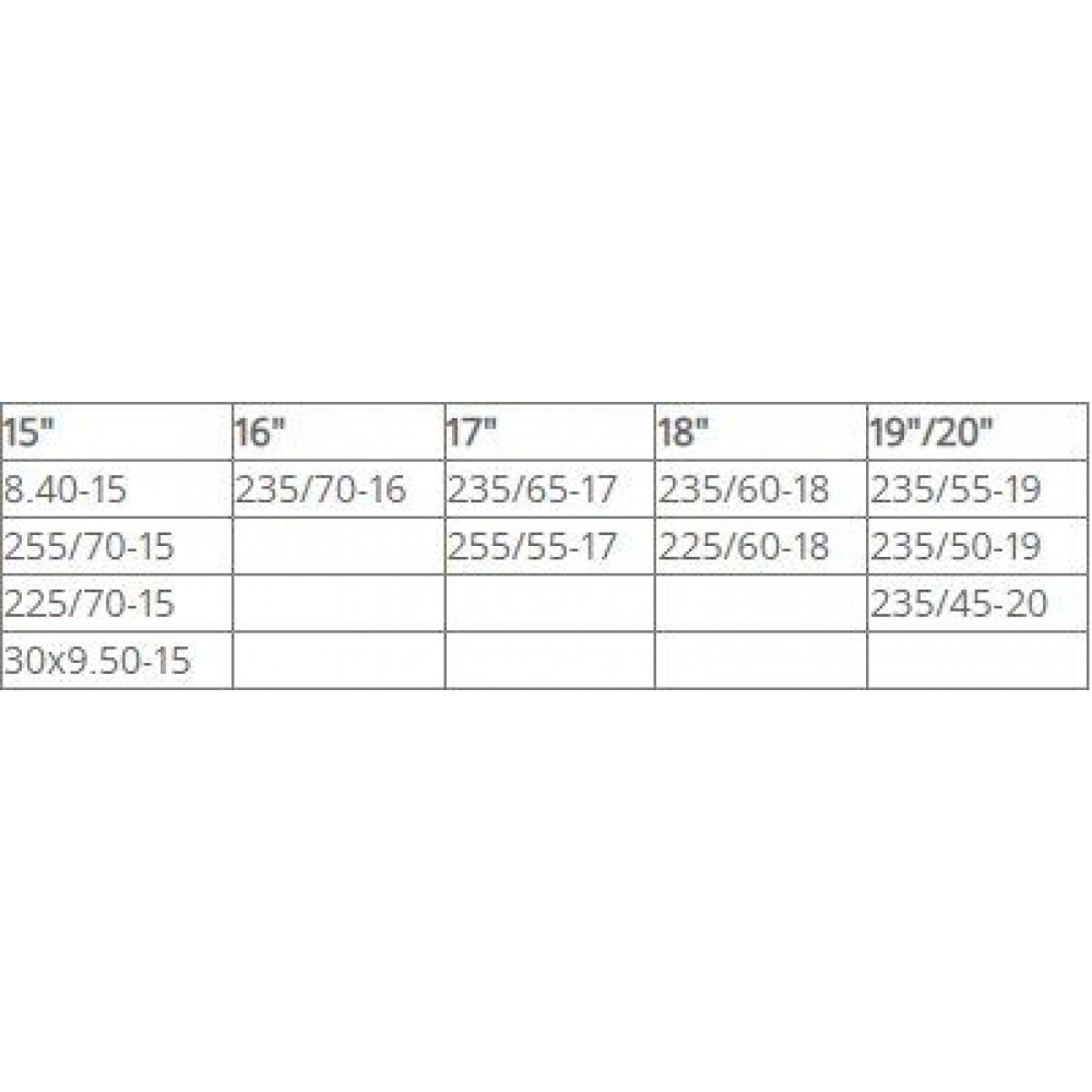 Метални вериги за сняг за джип, бус, SUV, кемпер - размер 247 за 15   , 16