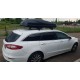 Автобокс Junior Altro 185x80x41cm с 70 mm крепежи, с двустранно отваряне с ключ, 460 литра - тъмносив гланц