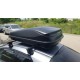 Автобокс Junior Easy 145x94x40cm с 85 mm крепежи, с ключ, 420 литра - черен гланц