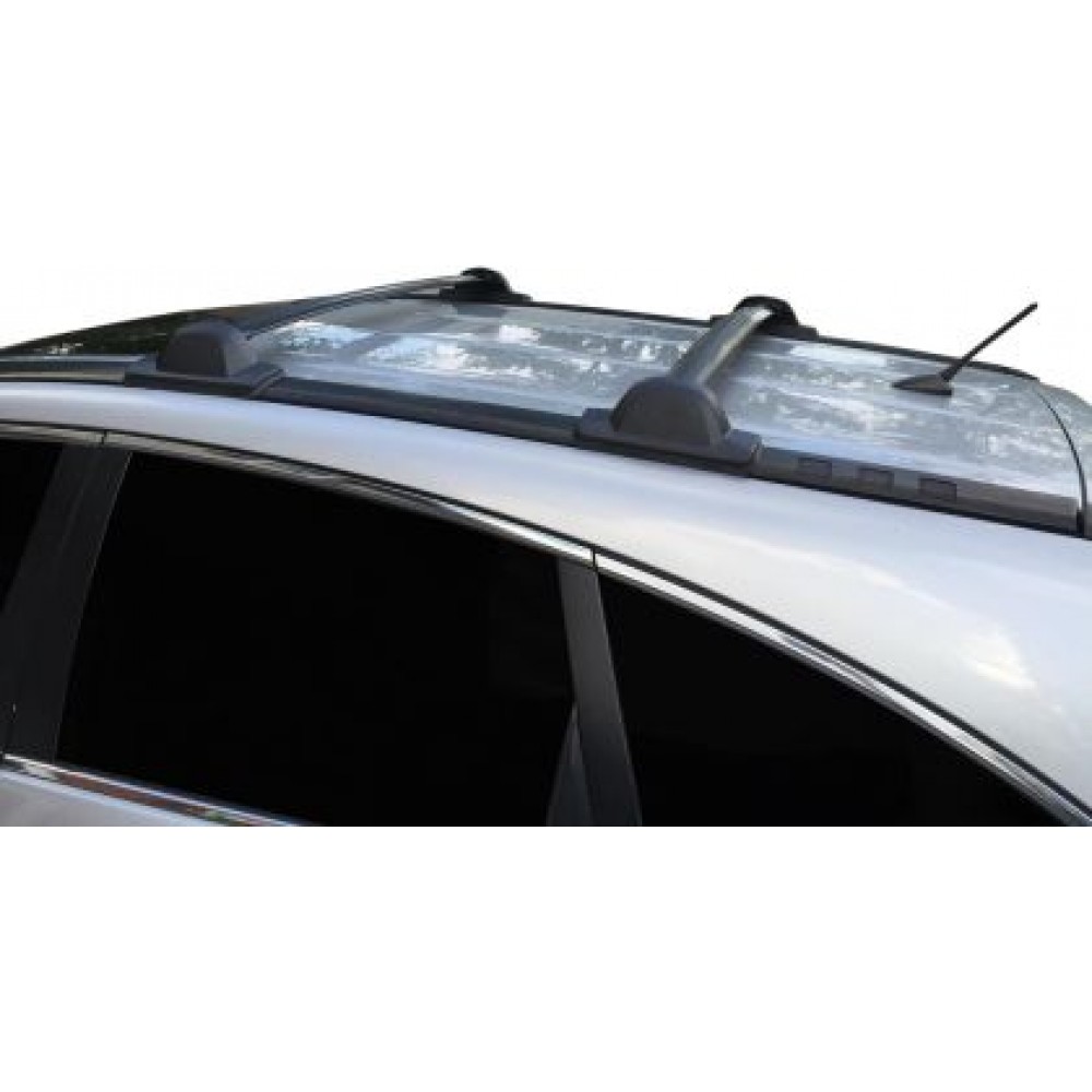 Напречни греди за багажник за Honda CRV (2007-2011) - черни за фабрични отвори