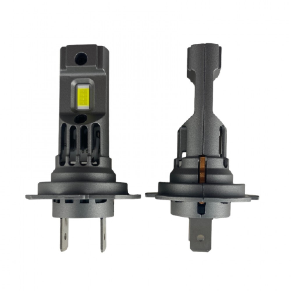 Лед крушки - Led система Н7 за фарове Plug-N-Play за директен монтаж - 100 000 Лукса,  22W 6000K - 1000% повече светлина