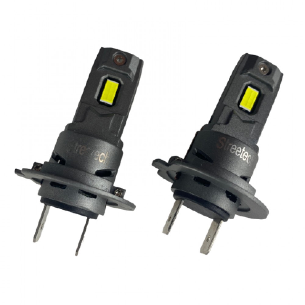 Лед крушки - Led система Н7 за фарове Plug-N-Play за директен монтаж - 90 000 Лукса,  22W 6000K - 900% повече светлина