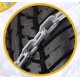 Метални вериги за сняг 12mm. кръстосана плетка - размер 60 за 13