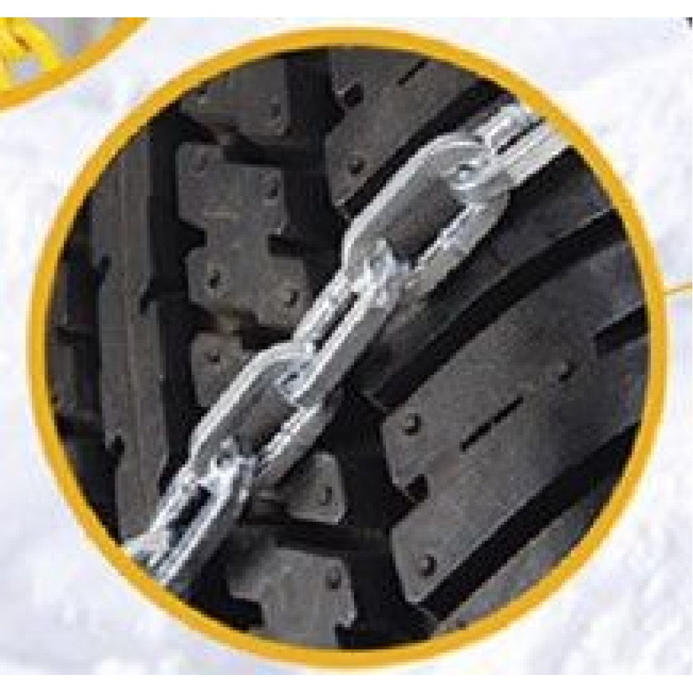 Метални вериги за сняг 12mm. кръстосана плетка - размер 90 за 14