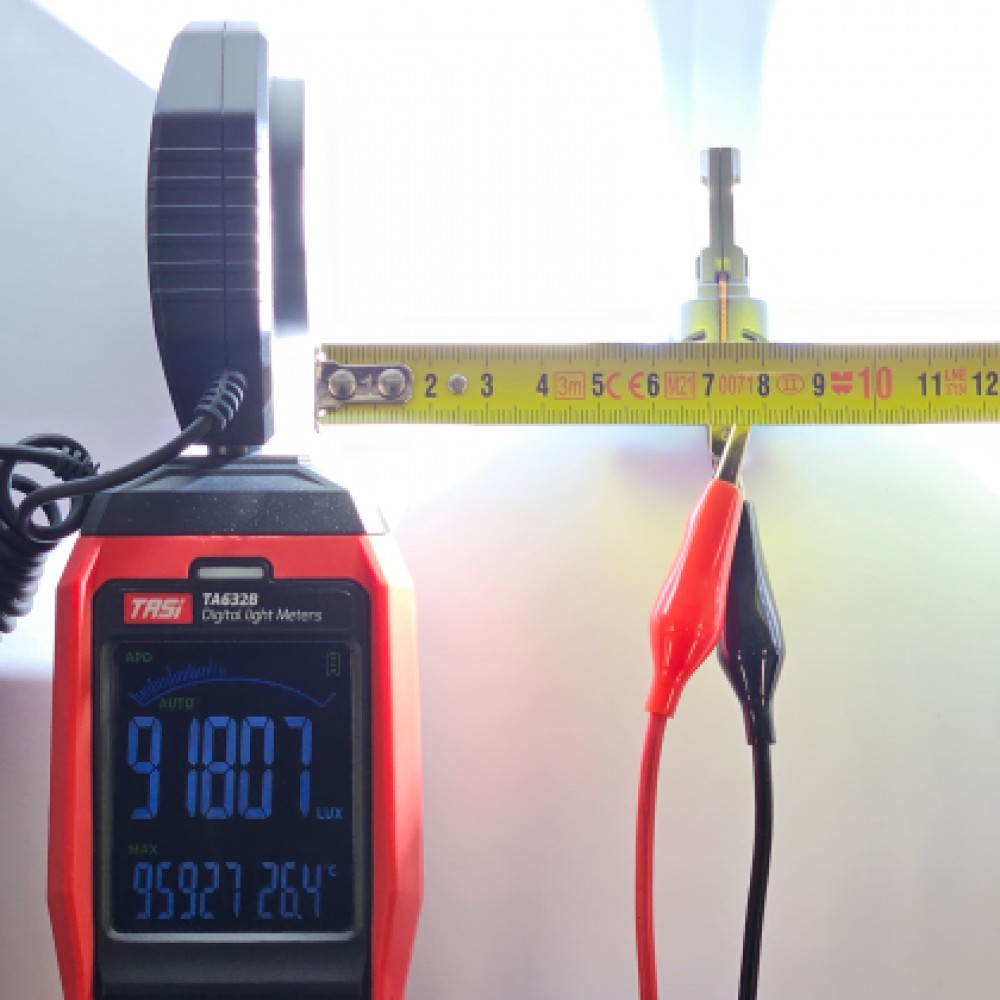 Лед крушки - Bi Led система Н4 за фарове Plug-N-Play за директен монтаж - 90 000 Лукса,  36W 6000K - 900% повече светлина