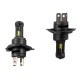 Лед крушки - Bi Led система Н4 за фарове Plug-N-Play за директен монтаж - 90 000 Лукса,  36W 6000K - 900% повече светлина