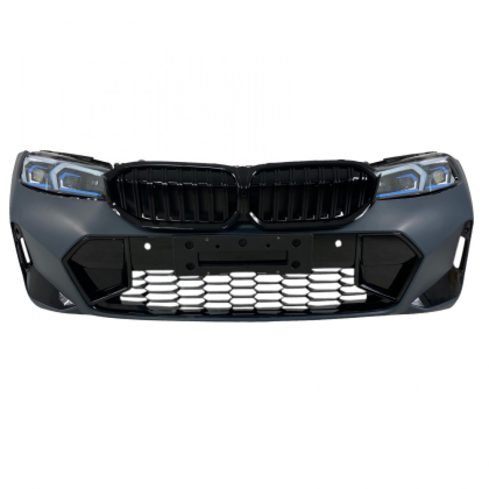 Боди кит М пакет за BMW G20 (2019-2021) - M-Tech дизайн конверсия към G20 facelift LCI Design (2022+)