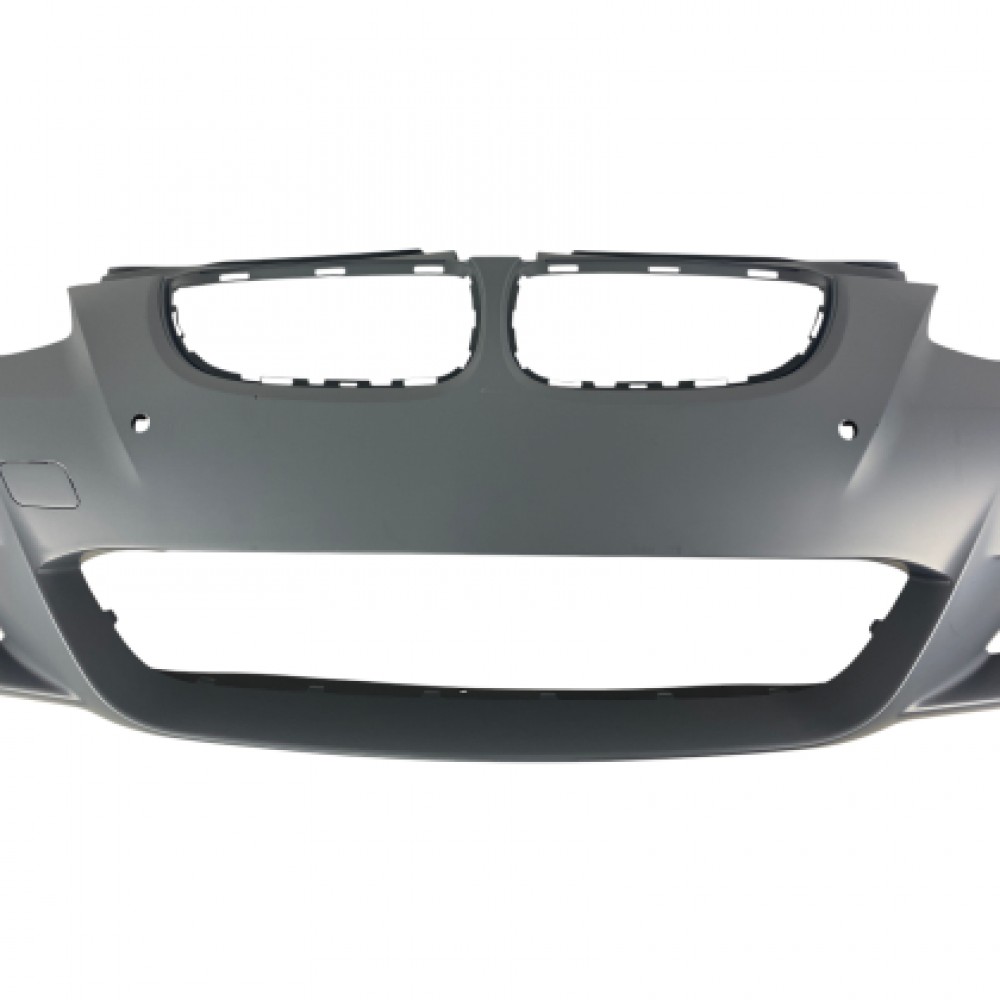 Предна броня за BMW E92 (2006-2009) - M-Tech дизайн с отвори за халогени и парктроник