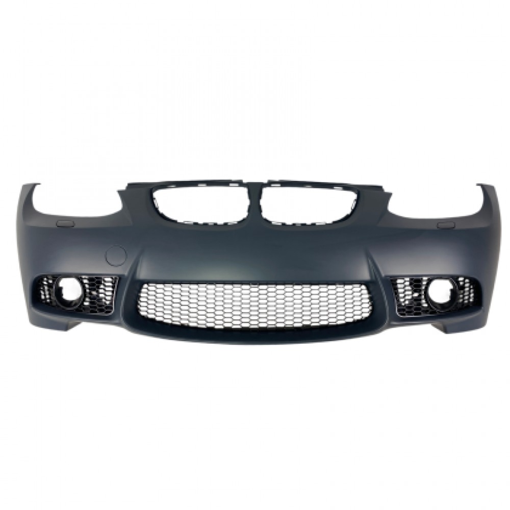 Предна броня за BMW E92 (2006-2009) - M3 дизайн с отвори за халогени и парктроник