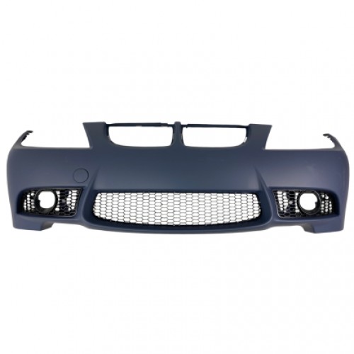 Предна броня за BMW E90 (2005-2008) - М3 дизайн с отвори за халогени, без парктроник