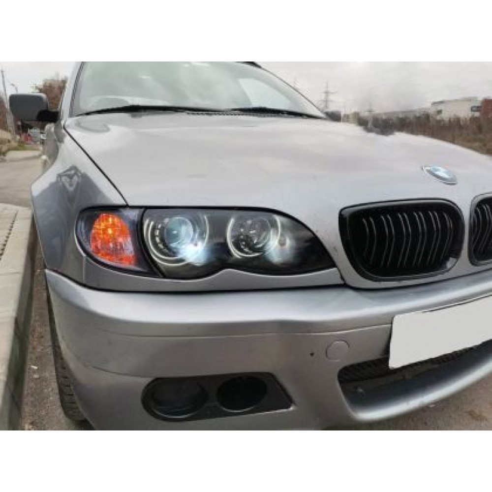 Ангелски Очи CCFL за BMW E46 седан, комби (1998-2005) / купе (1998-2003) - Бял цвят